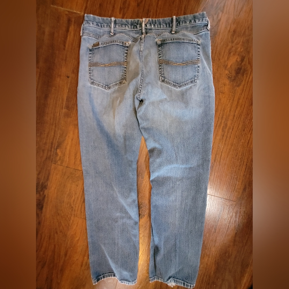 Ariat M5 Straight Slim Medium Wash Jeans 40x34 - Picture 10 of 13
